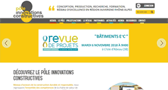 Desktop Screenshot of pole-innovations-constructives.com